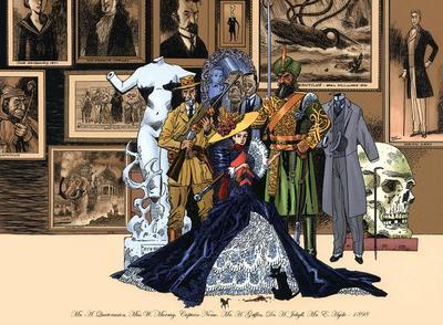 Excerpt from The League of Extraordinary Gentlemen by Alan Moore and Kevin O'Neill