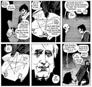 Excerpt from From Hell, Chapter 4 by Alan Moore and Eddie Campbell