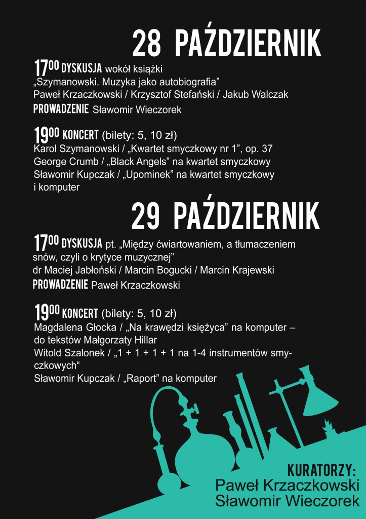 Festiwal My?li Muzycznej - flyer